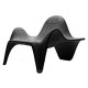 F3 Armchair Vondom black