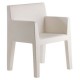 Jut furrow Chair Vondom white