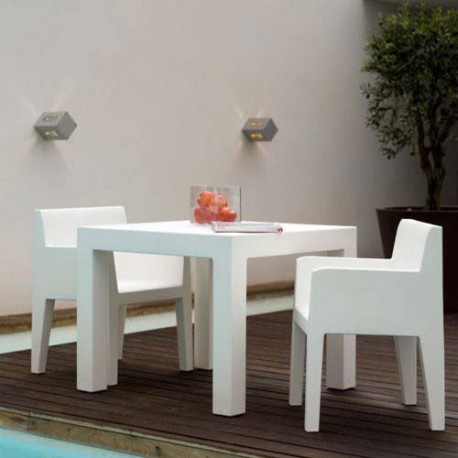 Jut solco bianco sedia Vondom