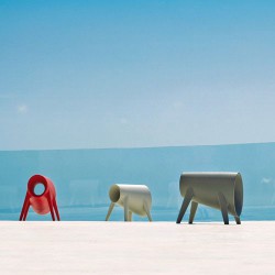 Stool Bumbum Toro Vondom white Stool Bumbum Toro Vondom white