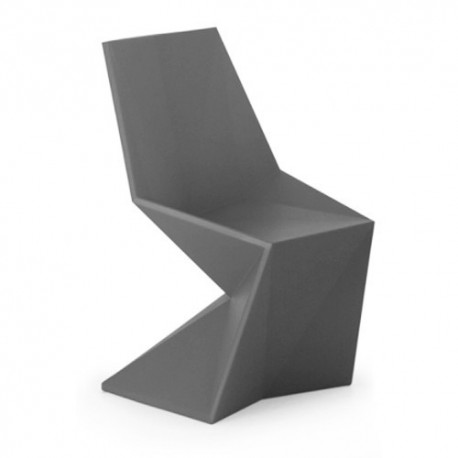 Gris de Vondom de silla Silla Vertex