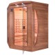 Sauna Infrared Spectra 3 Places angular Quartz and Magnesium