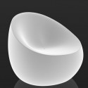 Silla brillante Vondom blanco piedra