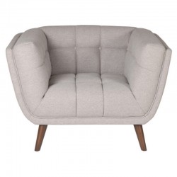 Armchair in fabric gray Meryl KosyForm