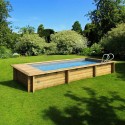 Urban Pool Procopi wooden 600 x 250 x H 133 Automatic Coverage