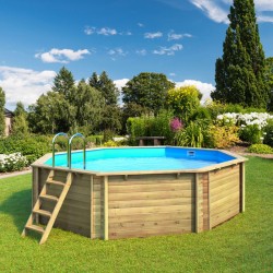 Piscine en Bois Hors-Sol Tropic 505 Octogonale BWT myPOOL Piscine en Bois Hors-Sol Tropic 505 Octogonale BWT myPOOL