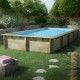 Piscine Bois Weva Rectangulaire 6 x 3 BWT myPOOL