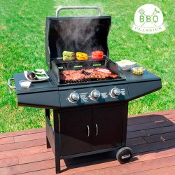 Gas barbecue with Gril Savorcook Outdoor