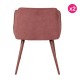 Lot de 2 Fauteuils Rouge Velours Lov KosyForm