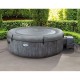 Inflatable Spa Intex Baltik Bubbles Luxury Grey Cerusé 4 Places