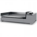 Plancha Gaz Forge Adour Premium Steel 60 Nero e Grigio