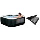 Spa Intex Carbone Bulles et Jets 4 Places Pure Spa