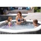 Spa Intex Carbone Bulles et Jets 6 Places Pure Spa