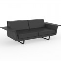 Vondom Delta Sofa Schwarz 2 Sitzplätze