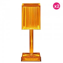 Conjunto de 2 lâmpadas Gatsby Prisma Amber Wireless Vondom Led