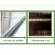 Cochera Techo Plano 14.70m2 en aluminio y policarbonato Habrita