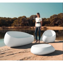 Salon de jardin Stone Vondom blanc