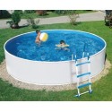 Swimming pool Azuro Round white reversible white 360x90