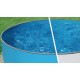 Piscina Azuro Round Graphite-bianco 360x120