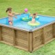 Schwimmbad Holz für Kinder Pistoche 2 x 2m