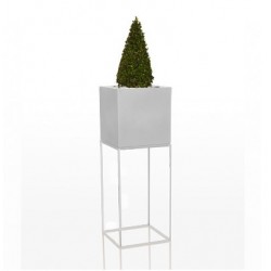 Pote jardinière vela cubo H100 Vondom bronze