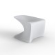 Ensemble Salon Wing Table et Tabourets bas Vondom Blanc