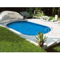 Oval Pool Azuro Ibiza 350x700 H150 with Sand Filter