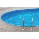 Ovaler Pool Ibiza Azuro 11x5 H150 blauer Liner