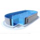 Oval Pool Ibiza Azuro 11x5 H150 with Sand Filter