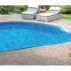 Oval Pool Ibiza Azuro 12mx6m H150cm Buried with Sand Filter