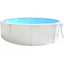 Piscina fuori terra TOI Canarias rotonda 350xH120 con kit completo bianco