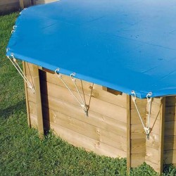 Cubierta de seguridad para piscinas Ubbink 355x490 NF P 90-308