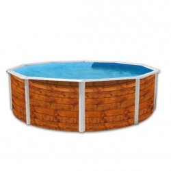Above ground pool TOI Etnica round 350xH120 with complete kit Above ground pool TOI Etnica round 350xH120 with complete kit