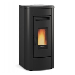 Geventileerde pelletkachel La Nordica Extraflame Klaudia 8kW Zwart