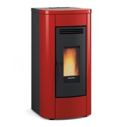 Geventileerde pelletkachel La Nordica Extraflame Klaudia 8kW Bordeaux