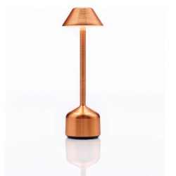 Table Light Imagilights Led Demoiselle Tall Conical Copper