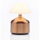 Lampada da tavolo Imagilights Led Maiden Piccola conica sabbia bronzo