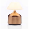 Lampada da tavolo Imagilights Led Maiden Piccola conica sabbia bronzo