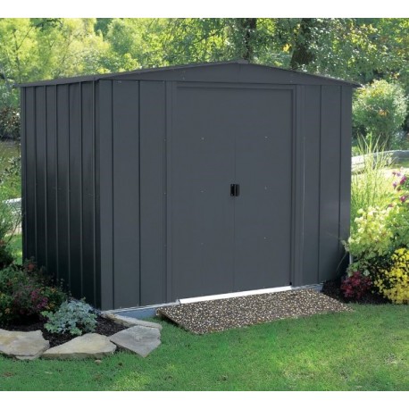 Abri de Jardin en Métal Habrita 253x181xh190 Porte Coulissante