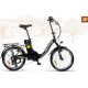 Opvouwbare elektrische fiets MTF Fold 3.4 20 inch 378Wh 36V / 10.5Ah Frame 15 '
