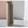 Nubia Steel Sandstone Servant met zwarte accessoires Negentien Design