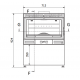 Ferlux Afar Holzofen aus Gusseisen mit Scheiterhaufen 15,9 kW