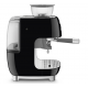 Smeg machine à café Expresso année 50 avec moulin Noire Chromé