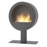 Infire Incyrcle Bio-ethanol Haard met Beugel 2 kW Zwart