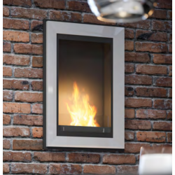 SIMPLEfire Frame 550 Bio-ethanol Haard Wit met 1 Raam