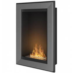 SIMPLEfire Frame 550 Lareira de Bioetanol em Aço Inox com 1 painel de vidro