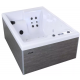 Square NetSpa Wave 5 seater acrylic spa