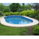 Azuro Ibiza Ovaal Zwembad 350x700 H135 met Zandfilter
