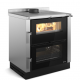 Cuisinière à bois La Nordica Verona XXL Inox 7kW