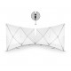 Trotec VarioScreen Zipper Pantalla protectora de 4 paneles 180x180 blanco